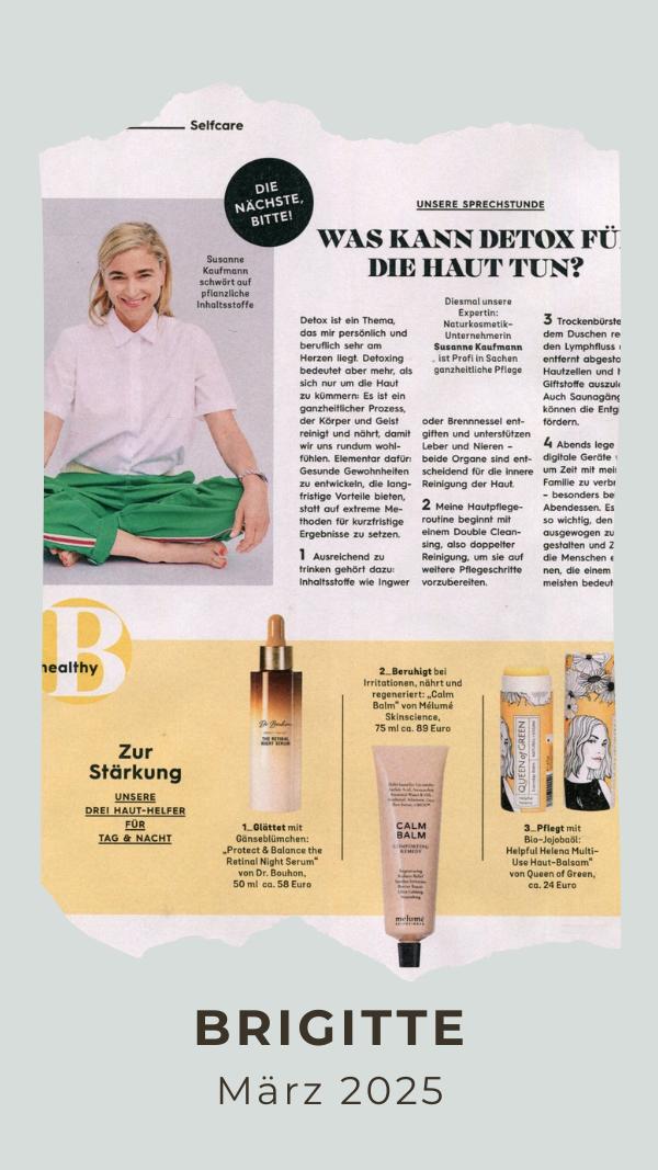 Artikel Brigitte für Queen of Green